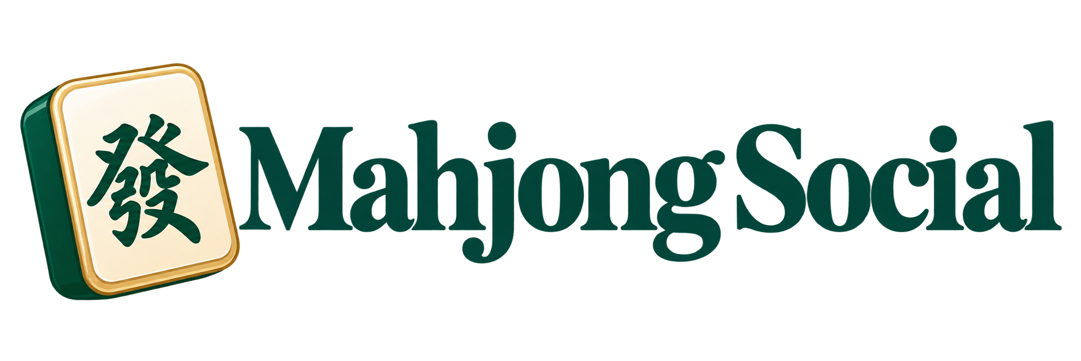 Mahjong Social — 發 dragon tile